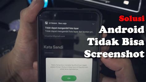 Cara Mengatasi Tidak Dapat Mengambil Foto Layar Di Android YouTube