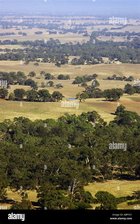 Farmland Near Ararat Victoria Australia Stock Photo Alamy