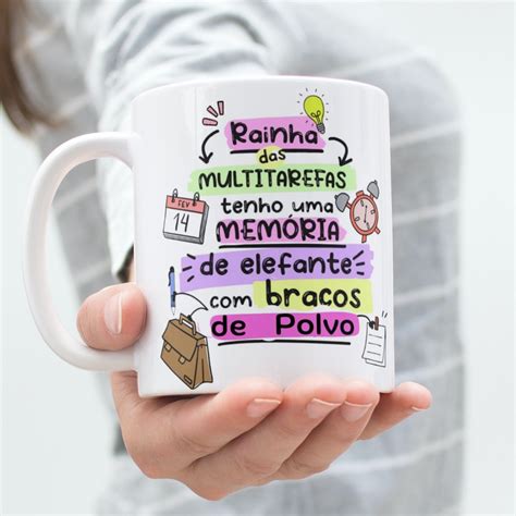 Flork Meme Caneca Personalizada Caneca Flork Secretaria Caneca De