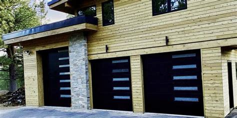 Modern Black Garage Doors A Stylish And Versatile Choice