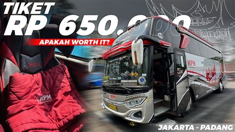 Mencoba Kasta Tertinggi Bus Mpm Enak Gak Yatrip Jakarta Palembang