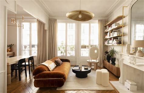 appartement de  aux allures douces  retro elle decoration