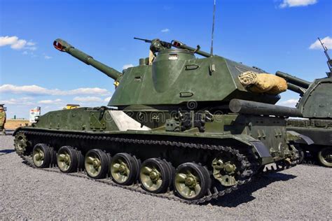 So 152 Akatsiya Self Propelled Artillery Stock Photo Image Of