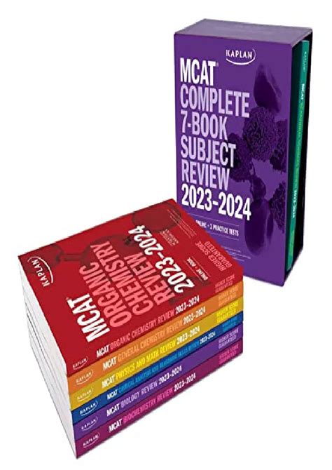 Ppt Read Pdf Mcat Complete 7 Book Subject Review 2023 2024 Set