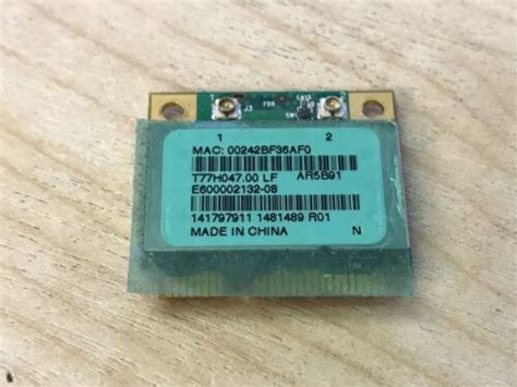 Sony VAIO VGN NW VGN NS20E VGN NS30E PCG 7185M Wireless Wifi Card