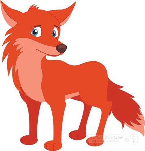 Fox Clipart-cute red fox clipart 6926