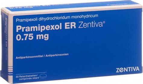 Pramipexol Er Zentiva Retard Tabletten Mg St Ck In Der Adler