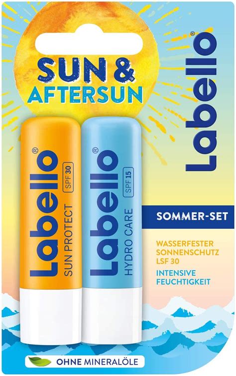 Labello Sun Aftersun Lippenpflegeset X Ml Set Aus Labello