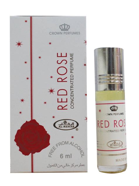 Al Rehab Concentrated Perfume Oil Roll On Bottle Ml Ps Red Rose