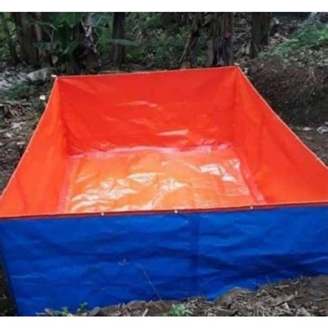 Jual Kolam Terpal Kotak Ukuran X X Tipe A Korea Shopee Indonesia