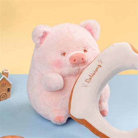 Adorable Pig Plush Toy - Soft Polyester Plush Toy - ApolloBox