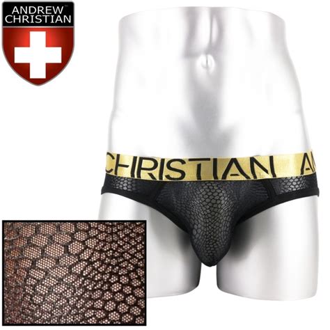 Andrew Christian Bubble Mesh Brief W Almost Naked Men S Runway