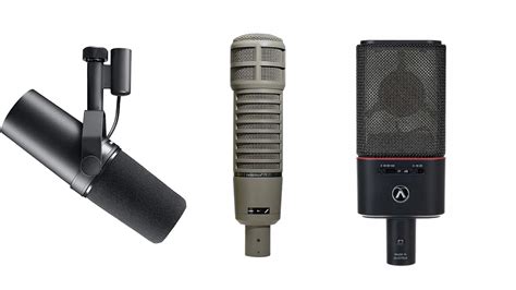 Shure Sm B Vs Electro Voice Re Vs Austrian Audio Oc Youtube