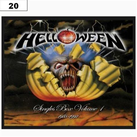 Helloween Singl 9163 Small Printed Patch King Of Patches