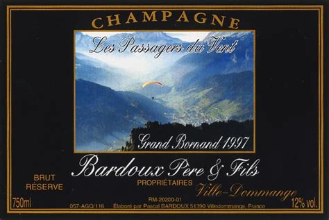 Les Champagnes Champagne Bardoux Père Fils