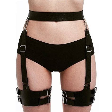 Harness Calcinha De Couro Sexy Chastity