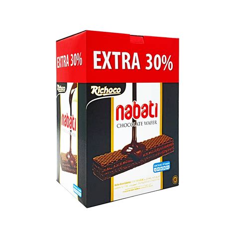 Nabati Richoco Chocolate Wafer Wafle Coklat Biscuits Shopee Malaysia