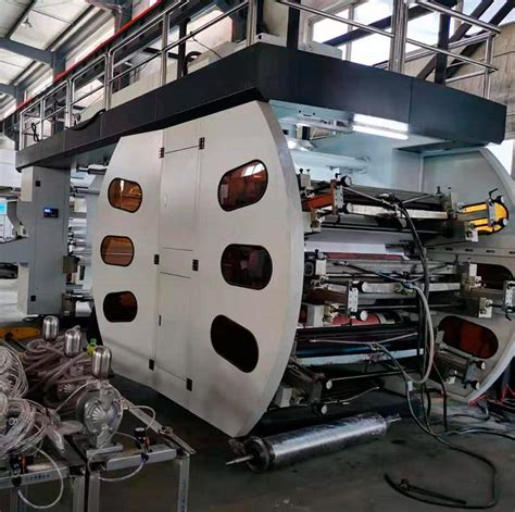 Central Drum Flexo Printing Machine 150 180 M Min Kingdom Machine