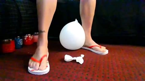 Flip Flops Popping Balloons Amateur Amateur Porn By FapHouse XHamster