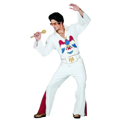 Elvis Presley White Jumpsuit Adult Standard