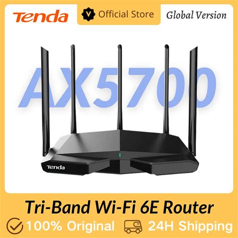 Tenda Enrutador Inal Mbrico Wifi Enrutador Ax Ax De Tres