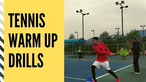 🎾tennis Warm Up Drills Youtube