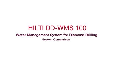 Dd Wms Water Management System Water Management Systems And Water