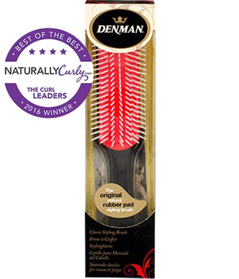Denman D3 Classic Styling Brush | Curly hair styles, Hair brush ...