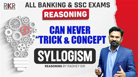 Reasoning Syllogism Can Never Tricks For All Banking SSC Exams By