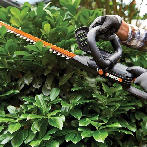 WORX Electric Trimmers 24-in Corded Electric Hedge Trimmer WG217 at ...