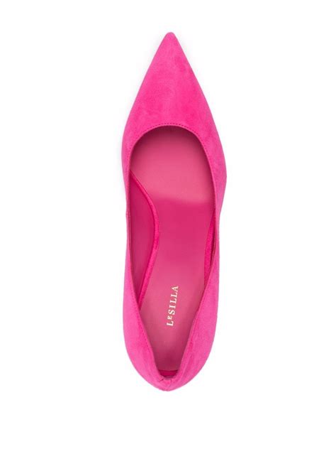 Le Silla Eva Pointed Toe Pumps Pink FARFETCH