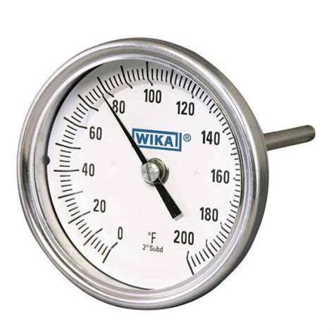 30040D205G4 WIKA TI 30 Bimetal Thermometer Valin