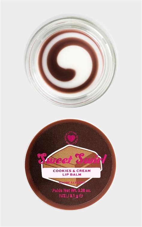 I Heart Revolution Sweet Swirl Lip Balm Cookies Cream Beauty