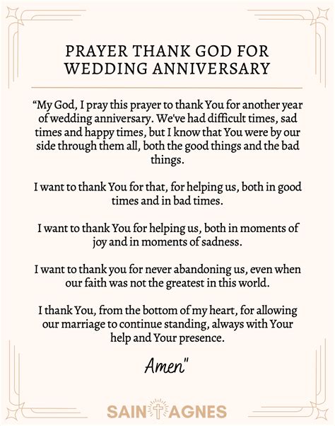 7 Prayers for Wedding Anniversary: First, 5th, 25th, and 50th