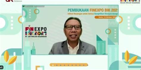 Gelar Finexpo Ojk Optimistis Capai Target Inklusi Keuangan Persen