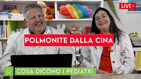 Polmonite Dalla Cina Cosa Dicono I Pediatri YouTube