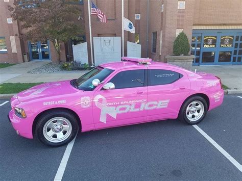 North Brunswicks Pink Police Car For Breast Cancer Awareness South