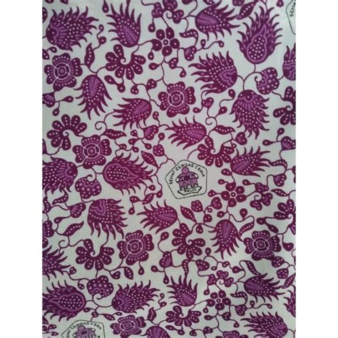 Jual Batik PAUD Motif Bunga Ungu Shopee Indonesia