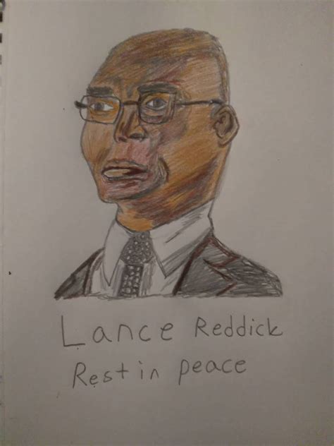 Tribute to Lance Reddick rip by Arrowhill95 on DeviantArt