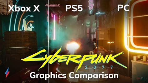 Cyberpunk 2077 Graphics Comparison 4k 60fps Youtube