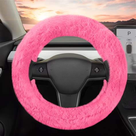 fuzzy steering wheel cover 6