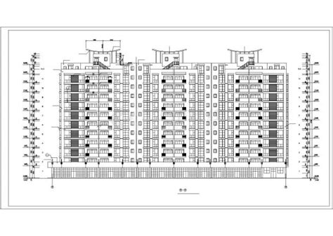 某地高档高层小区住宅建筑施工图（含设计说明）高层住宅土木在线