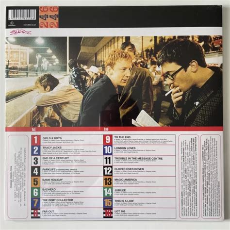 Blur Parklife 2024 Rsd Record Store Day Zoetrope 30th Anniversary