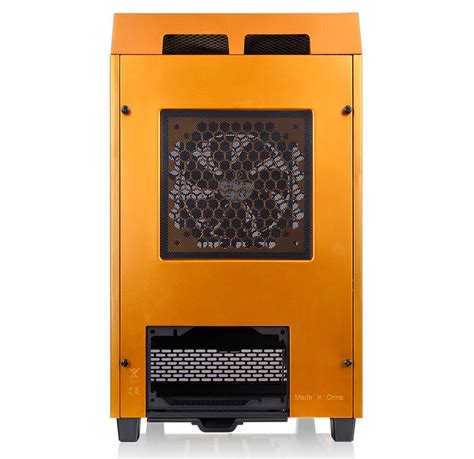 Thermaltake Tower 100 Mini Chassis Now In Metallic Gold Techpowerup