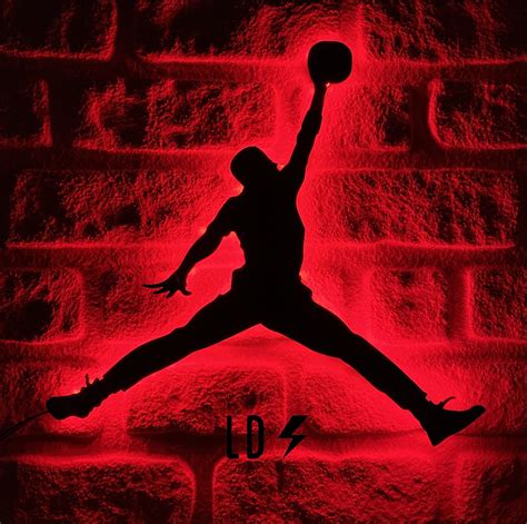 Air Jordan Logo Red