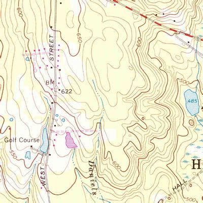 Marlborough, CT (1967, 24000-Scale) Map by United States Geological ...