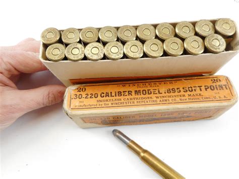 WINCHESTER .30-220 CAL (.30 ARMY)MODEL 1895 AMMO