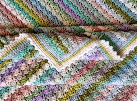 The Springfrost Blanket By Attic 24 YARN PACK To Make This Stunning