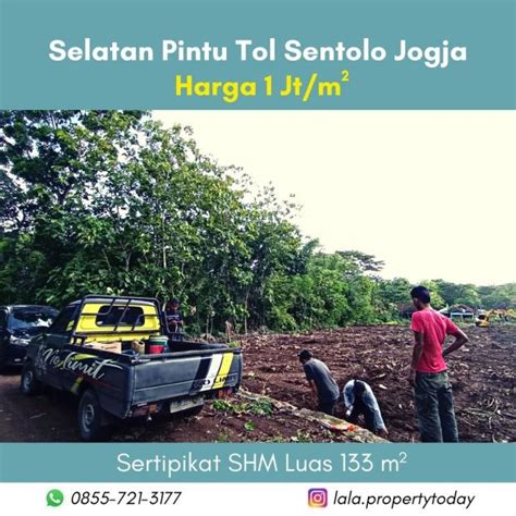 Cuma 90 Jt An Tanah Murah Sentolo Kawasan Industri Jogja