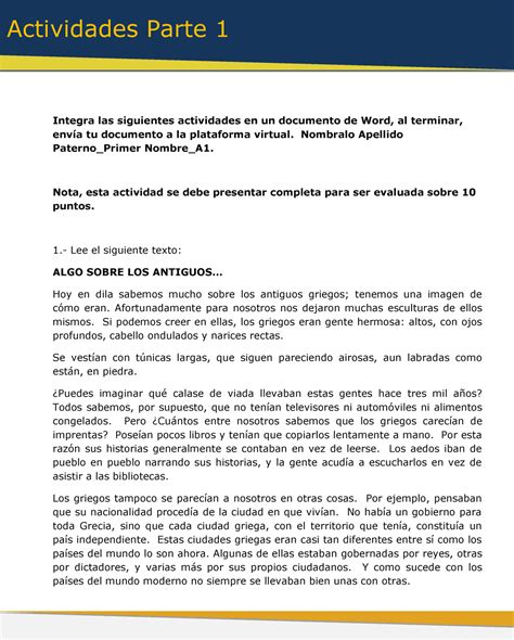 Parte 1 12jvv Integra Las Siguientes Actividades En Un Documento De